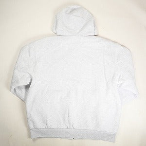 SUPREME シュプリーム ×Dickies 24AW Quilted Lined Zip Up Hooded Sweatshirt Ash Grey ジップパーカー 薄灰 Size 【L】 【新古品・未使用品】 20810649