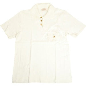 At Last ＆ Co アットラスト/BUTCHER PRODUCTS ブッチャープロダクツ POLO ポロシャツ 白 Size 【L】 【中古品-良い】 20810690