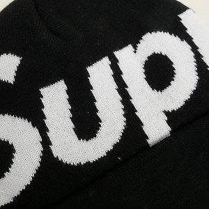 SUPREME シュプリーム 24AW Big Logo Beanie Black ビーニー 黒 Size 【フリー】 【新古品・未使用品】 20810702