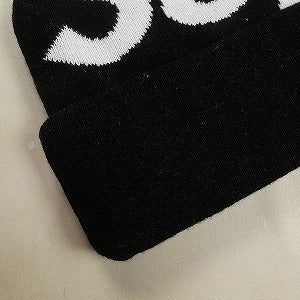 SUPREME シュプリーム 24AW Big Logo Beanie Black ビーニー 黒 Size 【フリー】 【新古品・未使用品】 20810702