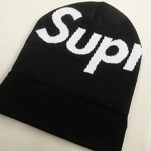 SUPREME シュプリーム 24AW Big Logo Beanie Black ビーニー 黒 Size 【フリー】 【新古品・未使用品】 20810702