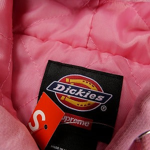 SUPREME シュプリーム ×Dickies 24AW Quilted Lined Zip Up Hooded Sweatshirt Dusty Pink ジップパーカー ピンク Size 【S】 【新古品・未使用品】 20810712