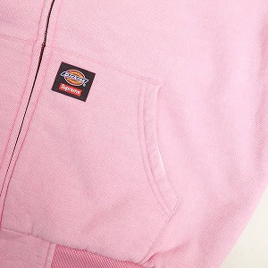 SUPREME シュプリーム ×Dickies 24AW Quilted Lined Zip Up Hooded Sweatshirt Dusty Pink ジップパーカー ピンク Size 【S】 【新古品・未使用品】 20810712