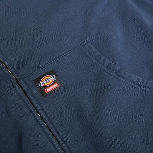 SUPREME シュプリーム ×Dickies 24AW Quilted Lined Zip Up Hooded Sweatshirt Navy ジップパーカー 紺 Size 【XL】 【新古品・未使用品】 20810715