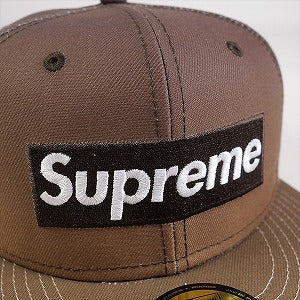 SUPREME シュプリーム 23SS Gradient Box Logo New Era Brown ニューエラキャップ 茶 Size 【7　1/2(L)】 【新古品・未使用品】 20810724