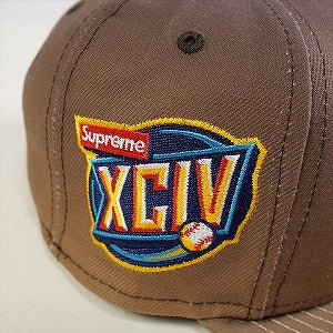 SUPREME シュプリーム 23SS Gradient Box Logo New Era Brown ニューエラキャップ 茶 Size 【7　1/2(L)】 【新古品・未使用品】 20810724