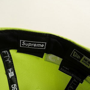 SUPREME シュプリーム 21SS Reverse Box Logo New Era Bright Yellow ニューエラキャップ ライムグリーン Size 【7　1/2(L)】 【新古品・未使用品】 20810725