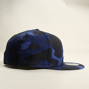 A BATHING APE ア ベイシング エイプ ×MLB NEW YORK YANKEES NEW ERA CAP ニューエラキャップ 紺 Size 【7　1/2(L)】 【新古品・未使用品】 20810726