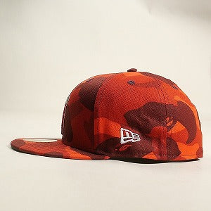 A BATHING APE ア ベイシング エイプ ×MLB ANGELS NEW ERA CAP ニューエラキャップ 赤 Size 【7　1/2(L)】 【新古品・未使用品】 20810727