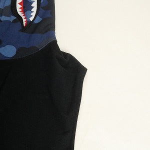 A BATHING APE ア ベイシング エイプ ノースリーブシャークパーカー BLACK 黒 Size 【L】 【新古品・未使用品】 20810732