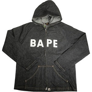 A BATHING APE ア ベイシング エイプ DENIM FULL ZIP HOODIE JACKET デニムジャケット インディゴ Size 【XL】 【新古品・未使用品】 20810740