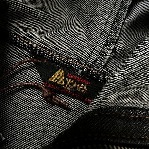 A BATHING APE ア ベイシング エイプ DENIM FULL ZIP HOODIE JACKET デニムジャケット インディゴ Size 【XL】 【新古品・未使用品】 20810740