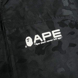 A BATHING APE ア ベイシング エイプ TONAL SOLID CAMO SWING TOP BLACK ジャケット 黒 Size 【L】 【新古品・未使用品】 20810741