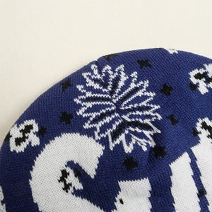 SUPREME シュプリーム 24AW Big Logo Beanie Navy Bandana ビーニー 紺 Size 【フリー】 【新古品・未使用品】 20810746