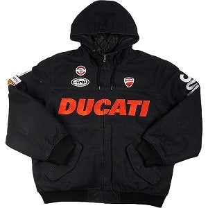 SUPREME シュプリーム ×Ducati 24SS Hooded Racing Jacket Black ジャケット 黒 Size 【L】 【新古品・未使用品】 20810753