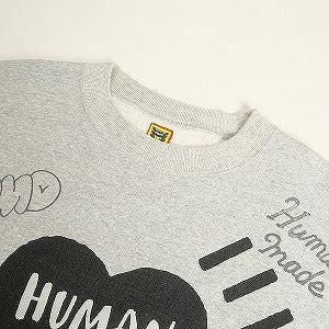 HUMAN MADE ヒューマンメイド 24AW GRAFFITI SWEATSHIRT GRAY HM28CS022 クルーネックスウェット 灰 Size 【M】 【新古品・未使用品】 20810758