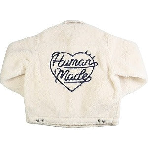 HUMAN MADE ヒューマンメイド 23AW WOOL BLENDED BOA FLEECE WORK JACKET White HM26JK034 ジャケット 白 Size 【S】 【新古品・未使用品】 20810761