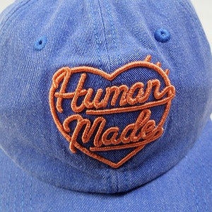 HUMAN MADE ヒューマンメイド 24SS 6 PANEL CAP #1 BLUE HM27GD011 ハートロゴキャップ 青 Size 【フリー】 【新古品・未使用品】 20810764