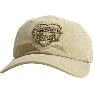 HUMAN MADE ヒューマンメイド 24AW 6PANEL TWILL CAP #1 BEIGE HM28GD027 ハートロゴキャップ ベージュ Size 【フリー】 【新古品・未使用品】 20810765