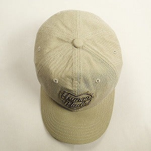 HUMAN MADE ヒューマンメイド 24AW 6PANEL TWILL CAP #1 BEIGE HM28GD027 ハートロゴキャップ ベージュ Size 【フリー】 【新古品・未使用品】 20810765