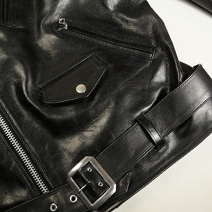 MASSES マシス LEATHER JKT VINTAGE W レザージャケット 黒 Size 【L】 【新古品・未使用品】 20810781