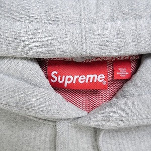 SUPREME シュプリーム 23AW Big Logo Jacquard Hooded Sweatshirt Heather Grey パーカー 灰 Size 【L】 【新古品・未使用品】 20810789