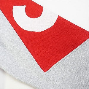 SUPREME シュプリーム 23AW Big Logo Jacquard Hooded Sweatshirt Heather Grey パーカー 灰 Size 【L】 【新古品・未使用品】 20810789