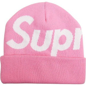 SUPREME シュプリーム 24AW Big Logo Beanie Pink ビーニー ピンク Size 【フリー】 【新古品・未使用品】 20810814