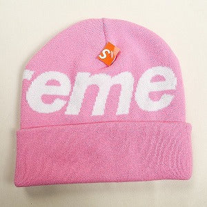 SUPREME シュプリーム 24AW Big Logo Beanie Pink ビーニー ピンク Size 【フリー】 【新古品・未使用品】 20810814