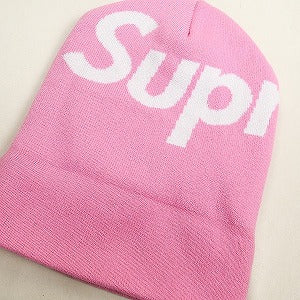 SUPREME シュプリーム 24AW Big Logo Beanie Pink ビーニー ピンク Size 【フリー】 【新古品・未使用品】 20810814