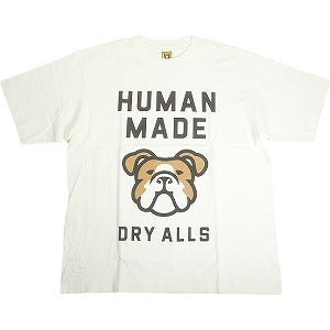 HUMAN MADE ヒューマンメイド 22SS ANIMAL T-SHIRT HM23TE015 BROWN ドッグTシャツ 白 Size 【L】 【新古品・未使用品】 20810823