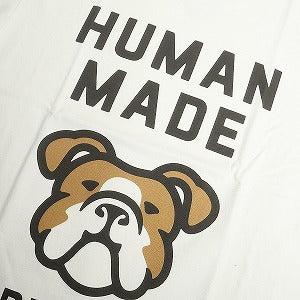 HUMAN MADE ヒューマンメイド 22SS ANIMAL T-SHIRT HM23TE015 BROWN ドッグTシャツ 白 Size 【L】 【新古品・未使用品】 20810823