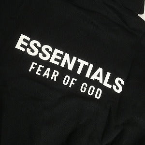 Fear of God フィアーオブゴッド ESSENTIALS Fleece Hoodie BLACK/WHITE パーカー 黒 Size 【S】 【新古品・未使用品】 20810887