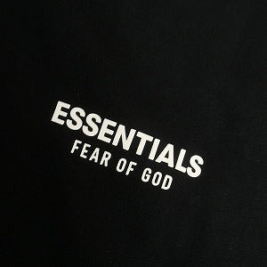 Fear of God フィアーオブゴッド ESSENTIALS Fleece Hoodie BLACK/WHITE パーカー 黒 Size 【S】 【新古品・未使用品】 20810887