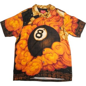 SUPREME シュプリーム 19AW Martin Wong/Supreme 8-Ball Rayon S/S Shirt レイヨン半袖シャツ マルチ Size 【M】 【新古品・未使用品】 20810931