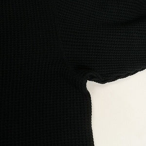 WTAPS ダブルタップス 24AW WAFFLE/LS/COTTON BLACK サーマルロンT 黒 Size 【M】 【新古品・未使用品】 20810955