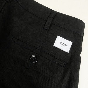 WTAPS ダブルタップス 24AW TROUSERS/CTPL.TWILL/BLACK パンツ 黒 Size 【M】 【新古品・未使用品】 20810957