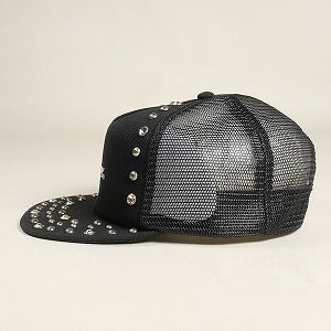 SUPREME シュプリーム 24AW b.b. Simon Studded Canvas Mesh Back 5-Panel Black キャップ 黒 Size 【フリー】 【新古品・未使用品】 20810992