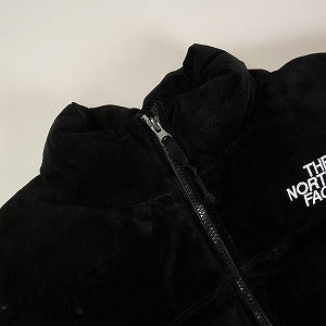 SUPREME シュプリーム ×THE NORTH FACE 23AW Suede Nuptse Jacket Black ダウンジャケット 黒 Size 【L】 【中古品-良い】 20811025