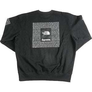 SUPREME シュプリーム ×The North Face 24SS Crewneck Black クルーネックスウェット 黒 Size 【L】 【新古品・未使用品】 20811027