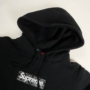 SUPREME シュプリーム 19AW Bandana Box Logo Hooded Sweatshirt Black ボックスロゴパーカー 黒 Size 【S】 【中古品-良い】 20811178