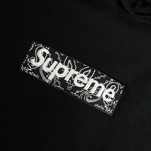 SUPREME シュプリーム 19AW Bandana Box Logo Hooded Sweatshirt Black ボックスロゴパーカー 黒 Size 【S】 【中古品-良い】 20811178