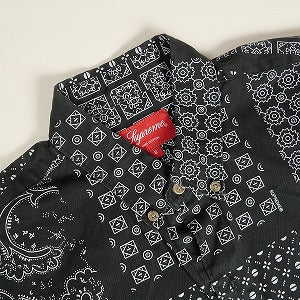 SUPREME シュプリーム 20SS Paisley Grid Shirt Black 長袖シャツ 黒 Size 【S】 【中古品-良い】 20811183