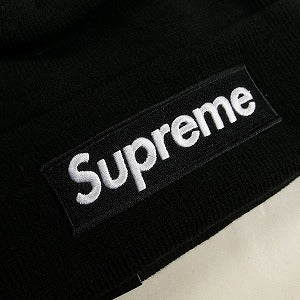 SUPREME シュプリーム 24AW New Era Box Logo Beanie Black ボックスロゴビーニー 黒 Size 【フリー】 【新古品・未使用品】 20811186