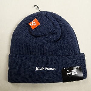 SUPREME シュプリーム 24AW New Era Box Logo Beanie Navy ボックスロゴビーニー 紺 Size 【フリー】 【新古品・未使用品】 20811190