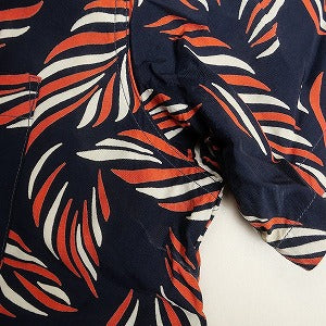 At Last ＆ Co アットラスト/BUTCHER PRODUCTS ブッチャープロダクツ HAWAIIAN SHIRT S-S LEAF 半袖ハワイアンシャツ 紺 Size 【L】 【中古品-良い】 20811197