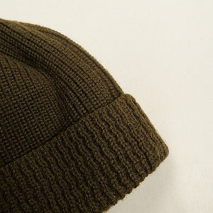 At Last ＆ Co アットラスト/BUTCHER PRODUCTS ブッチャープロダクツ KNIT CAP OLIVE ビーニー オリーブ Size 【フリー】 【中古品-良い】 20811204