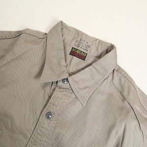 At Last ＆ Co アットラスト/BUTCHER PRODUCTS ブッチャープロダクツ WORK SHIRT GRAY 長袖シャツ 灰 Size 【16】 【中古品-非常に良い】 20811207