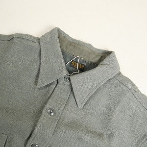 At Last ＆ Co アットラスト/BUTCHER PRODUCTS ブッチャープロダクツ FLANNEL SHIRT HEAVY GRAY 長袖シャツ 灰 Size 【16】 【新古品・未使用品】 20811208