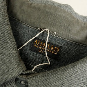 At Last ＆ Co アットラスト/BUTCHER PRODUCTS ブッチャープロダクツ FLANNEL SHIRT HEAVY GRAY 長袖シャツ 灰 Size 【16】 【新古品・未使用品】 20811208